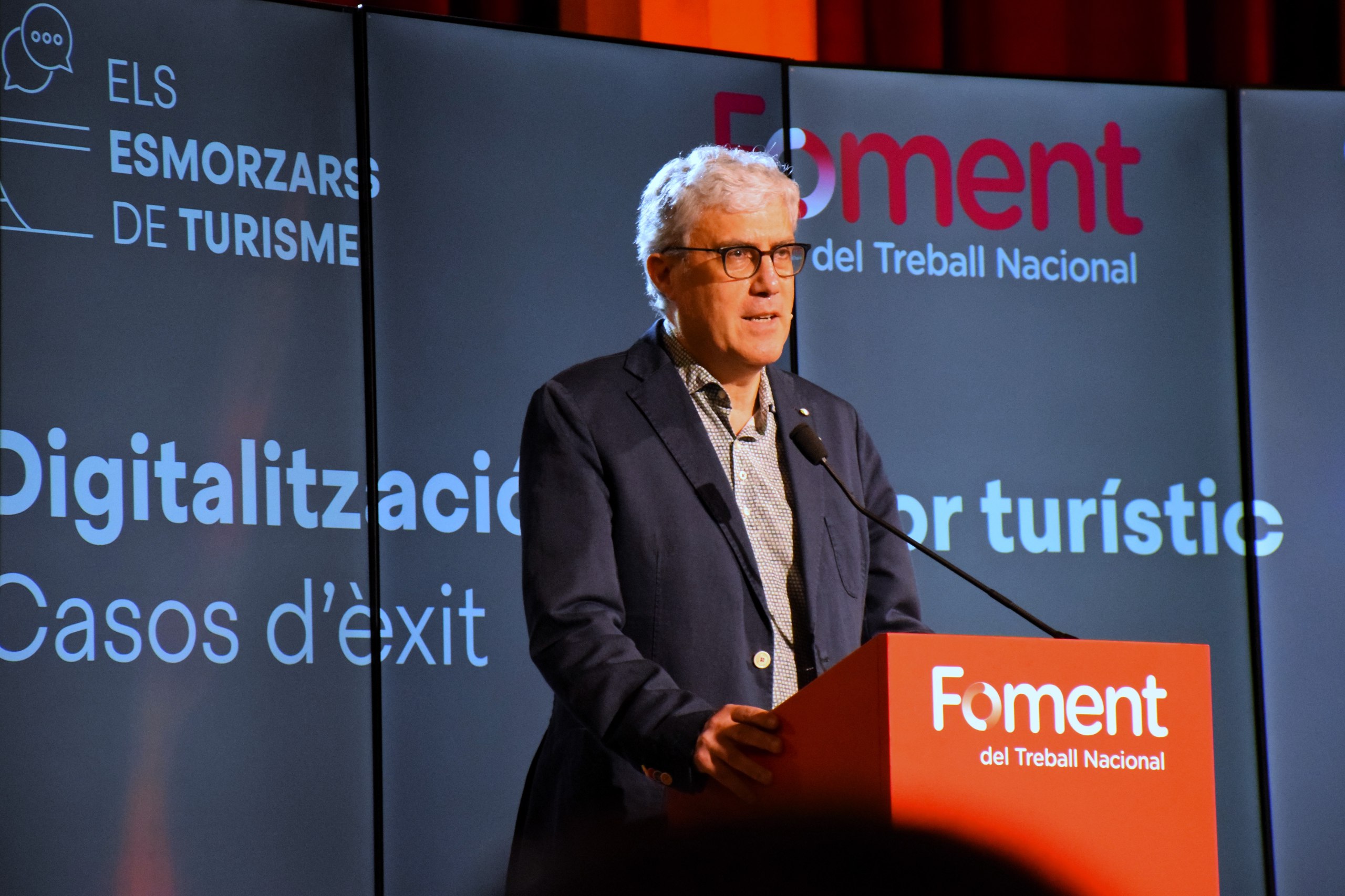 Photography from: "El futur del turisme serà digital i sostenible o no serà"  | CETT